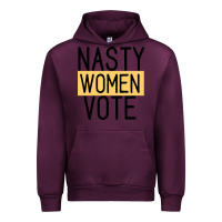 Mauve Wine Nasty Women Vote Urban Hoodie - Bettercallsaul