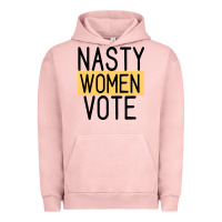 Pigment Salmon Nasty Women Vote Urban Hoodie - Bettercallsaul