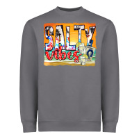 Storm salty vibes Heavyweight Sweatshirt - texasbilliewilder