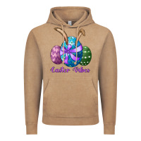 Vintage Coffee easter bunny ear eggs easter vibes Vintage Hoodie - RanaPortraitStore