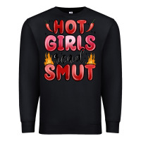 Black hot girls read smut Premium Sweatshirt - MaliasSmallBusiness