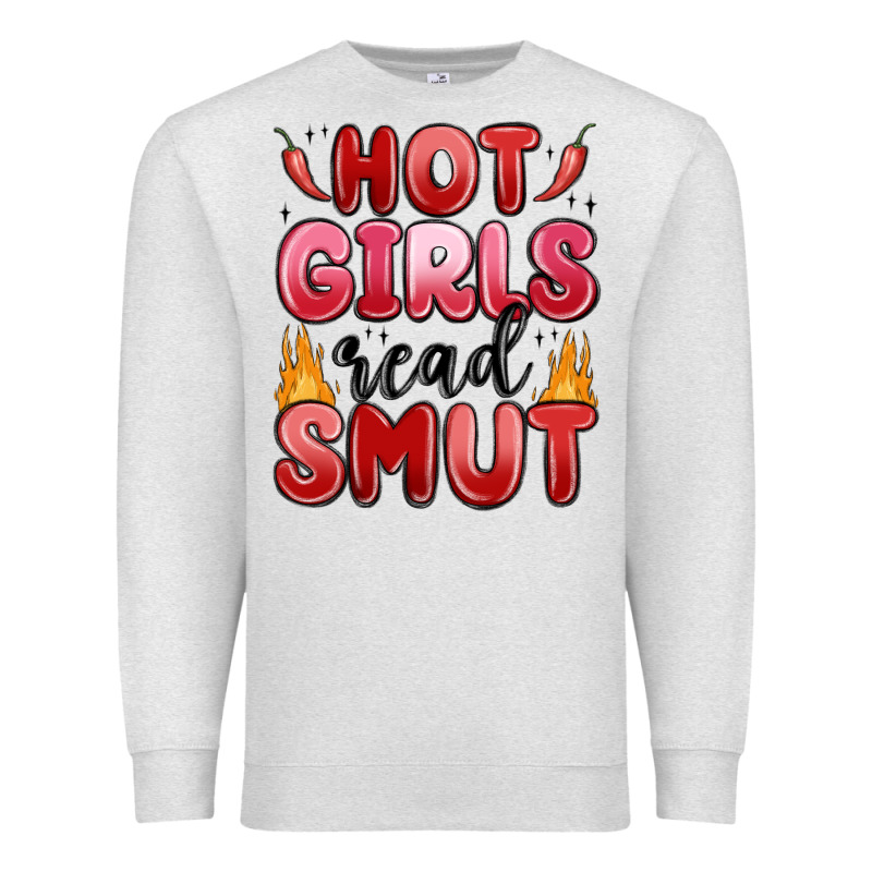 Hot Girls Read Smut Premium Sweatshirt by MaliasSmallBusiness | Teevron