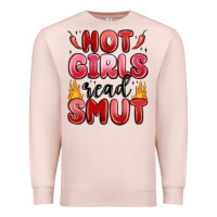 Pale Pink hot girls read smut Premium Sweatshirt - MaliasSmallBusiness