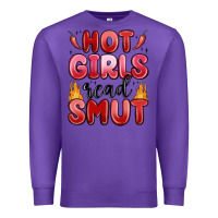 Purple hot girls read smut Premium Sweatshirt - MaliasSmallBusiness