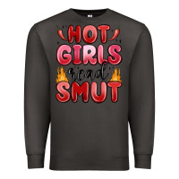 Smoke hot girls read smut Premium Sweatshirt - MaliasSmallBusiness