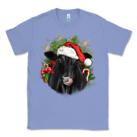 Colony Blue christmas black angus Classic Tee - JahusDesignShop