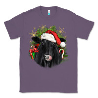 Lavender christmas black angus Classic Tee - JahusDesignShop