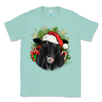 Seafoam christmas black angus Classic Tee - JahusDesignShop