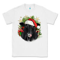 White christmas black angus Classic Tee - JahusDesignShop