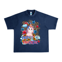 Navy Merica is magical 4th of july Urban Heavy Tee - CowGirlArtShop