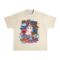 Sandshell Merica is magical 4th of july Urban Heavy Tee - CowGirlArtShop