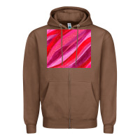 Chestnut valentines day glitter and watercolor Zipper Hoodie - AdoDesignShop