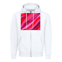 White valentines day glitter and watercolor Zipper Hoodie - AdoDesignShop