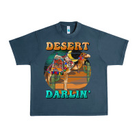 Midnight Navy desert darling camel Urban Heavy Tee - BarkalooDesign