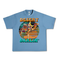 Pebble Blue desert darling camel Urban Heavy Tee - BarkalooDesign