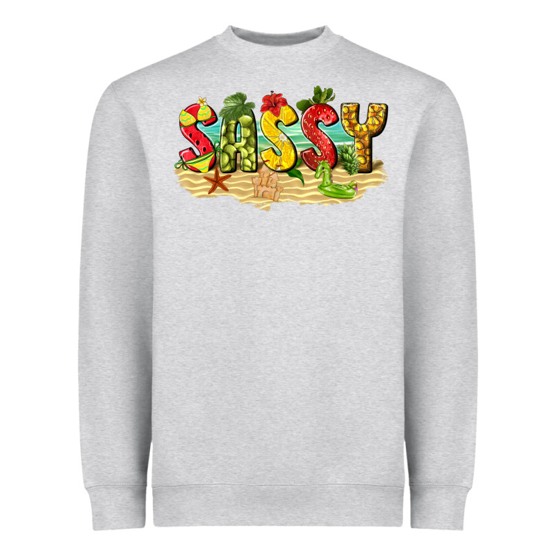 Sassy Beach Heavyweight Sweatshirt by texasbilliewilder | Teevron