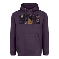 Plum black woman confident Heavyweight Hoodie - MaliasSmallBusiness