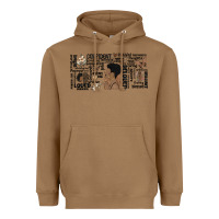 Toasted Coconut black woman confident Heavyweight Hoodie - MaliasSmallBusiness