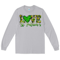 Moon Dust love st patrick s heart Long Sleeve Tee - JahusDesignShop