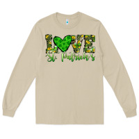 Mushroom love st patrick s heart Long Sleeve Tee - JahusDesignShop