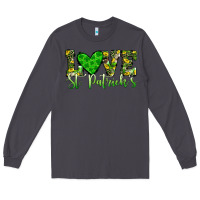 Smoke love st patrick s heart Long Sleeve Tee - JahusDesignShop