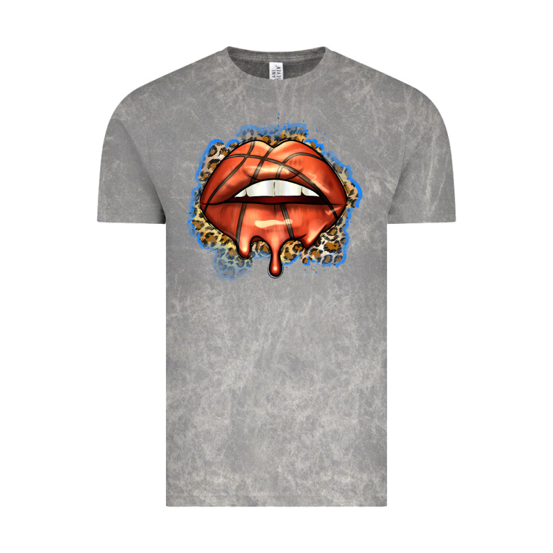 Basketball Lips Vintage Tee by Zillion Design Studio | Teevron