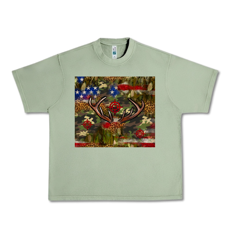 Hunting Leopard Usa Flag Tumbler 4th Of July Urban Heavy Tee by Neo Western | Teevron