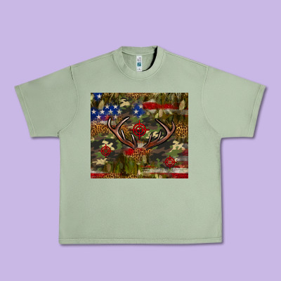 Hunting Leopard Usa Flag Tumbler 4th Of July Urban Heavy Tee Designed By Neo Western