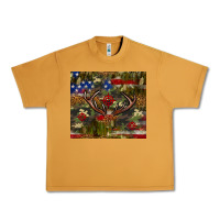 Peanut Butter Hunting leopard USA flag tumbler 4th of july Urban Heavy Tee - Neo Western