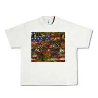 Pistachio Hunting leopard USA flag tumbler 4th of july Urban Heavy Tee - Neo Western