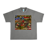 Tornado Hunting leopard USA flag tumbler 4th of july Urban Heavy Tee - Neo Western