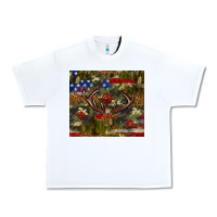 White Hunting leopard USA flag tumbler 4th of july Urban Heavy Tee - Neo Western