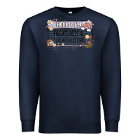 Navy hello im mentally at the bookstore Premium Sweatshirt - MaliasSmallBusiness