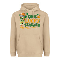 Mushroom one lucky teacher Heavyweight Hoodie - MaliasSmallBusiness