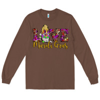 Chestnut love mardi gras gnome Long Sleeve Tee - JahusDesignShop