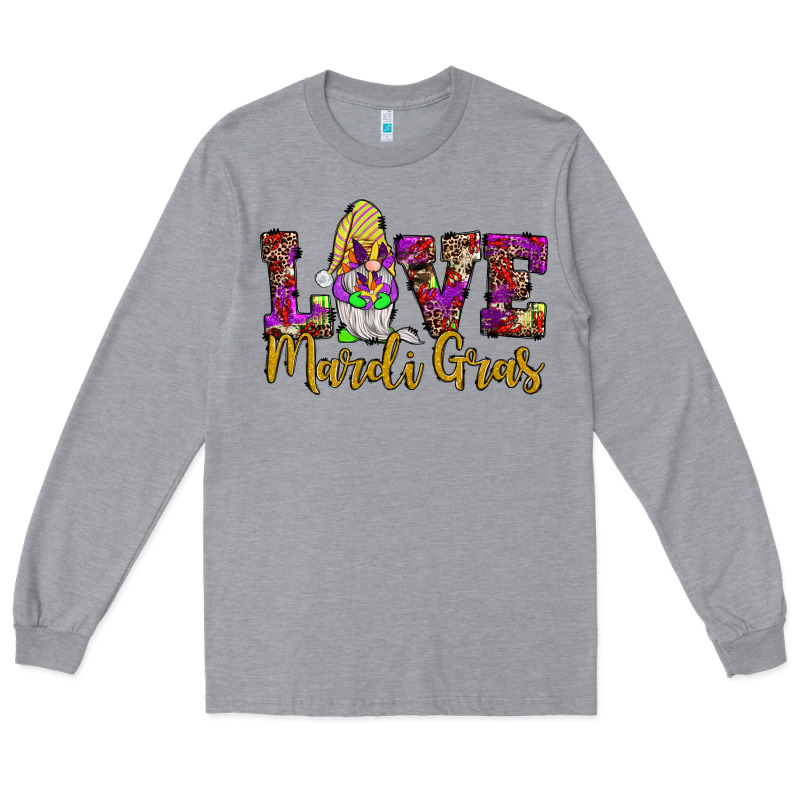 Love Mardi Gras Gnome Long Sleeve Tee by JahusDesignShop | Teevron