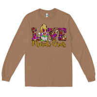 Toasted Coconut love mardi gras gnome Long Sleeve Tee - JahusDesignShop
