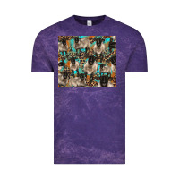 Cloud Purple Suffolk sheeps Vintage Tee - BarkalooDesign