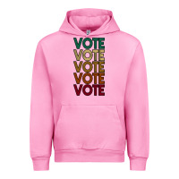 Fuchsia Pink VOTE Urban Hoodie - Bettercallsaul