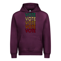 Mauve Wine VOTE Urban Hoodie - Bettercallsaul