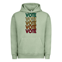 Pigment Oil Green VOTE Urban Hoodie - Bettercallsaul