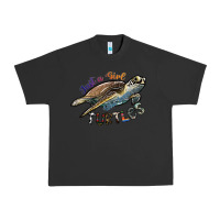 Pigment Black just a girl who loves turtles Urban Heavy Tee - SublimationCraftShop
