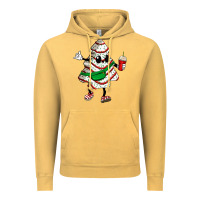 Vintage Mustard little debbie christmas tree cakes Vintage Hoodie - Zillion Design Studio