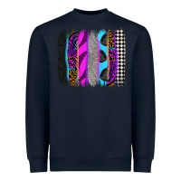 Navy race brushstrokes Heavyweight Sweatshirt - Zillion Design Studio