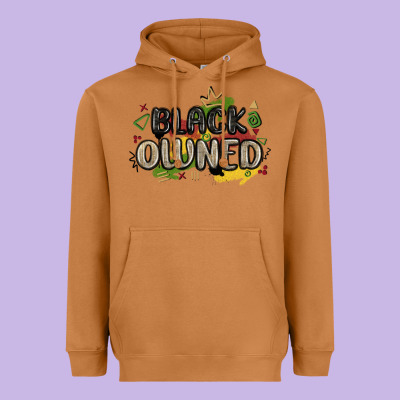 Black Owned Heavyweight Hoodie Designed By Maliassmallbusiness