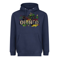 Navy black owned Heavyweight Hoodie - MaliasSmallBusiness