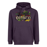 Plum black owned Heavyweight Hoodie - MaliasSmallBusiness