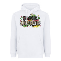 White black owned Heavyweight Hoodie - MaliasSmallBusiness