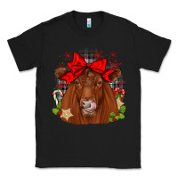 Black christmas red angus Classic Tee - JahusDesignShop