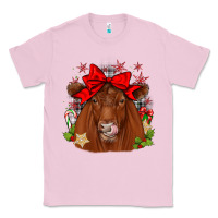 Bubblegum Pink christmas red angus Classic Tee - JahusDesignShop